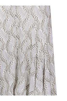 Ecru all-over graphic skirt ISABEL MARANT | JU0119FAA4K30I23EC